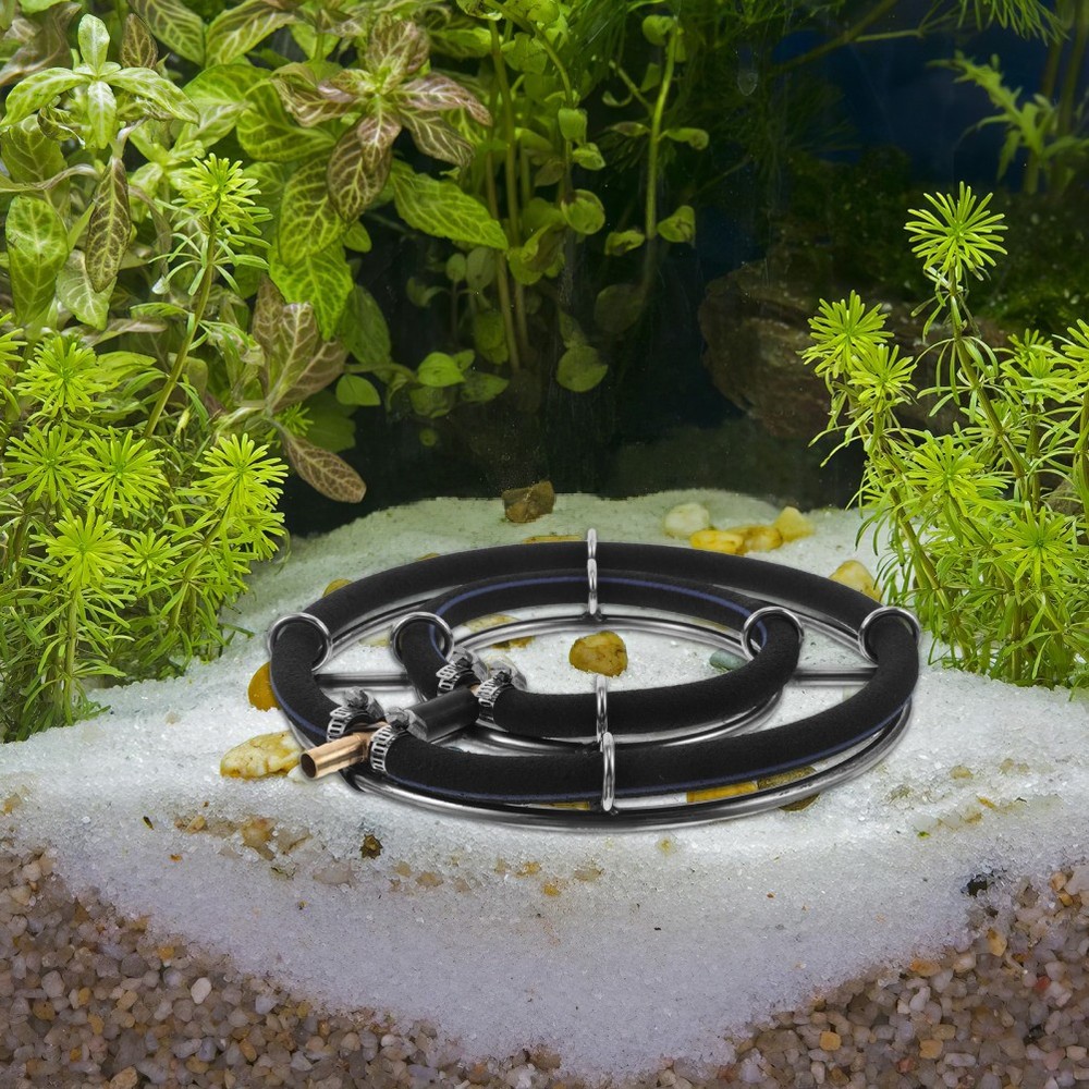 Round Air Bubble Diffuser Rings Panel for Aquariums and Pond Accessories
