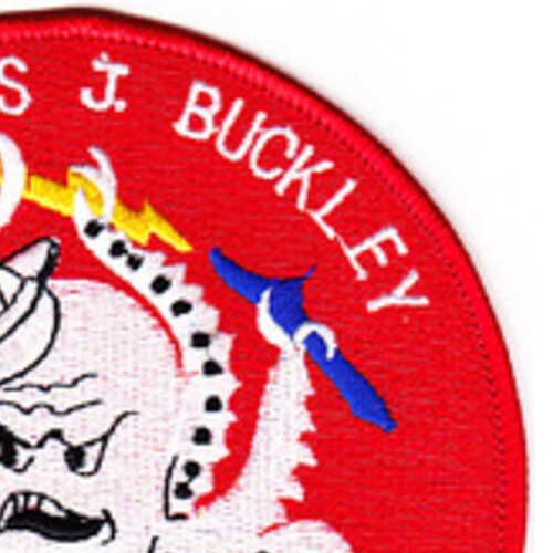 DDR-808 USS Dennis J Buckley Patch - Version C