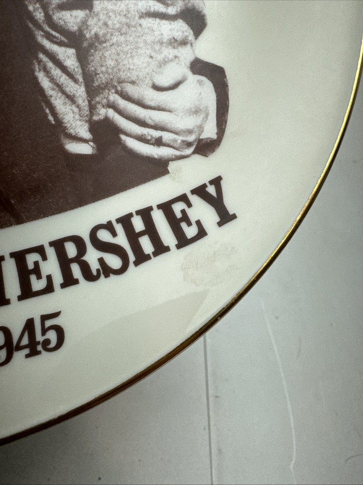 Milton S Hershey Commemorative Plate