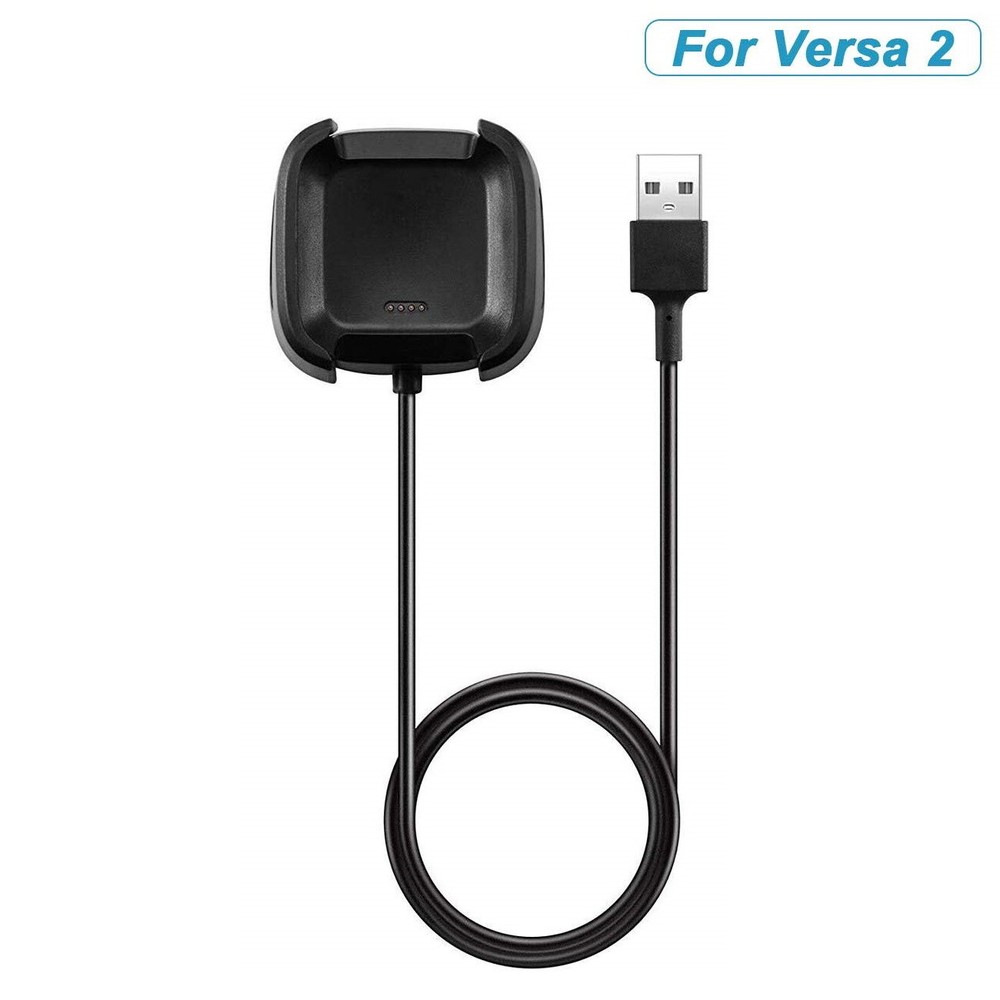 USB Replacement Charging Dock Station Cable Cord Charger for Fitbit Versa 2