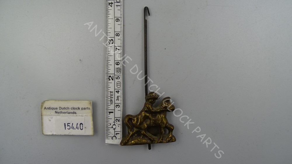 PENDULUM FOR ZAANDAM OR ZAANSE WALL CLOCK 10 CM LONG FOR BADISCH CLOCKWORK