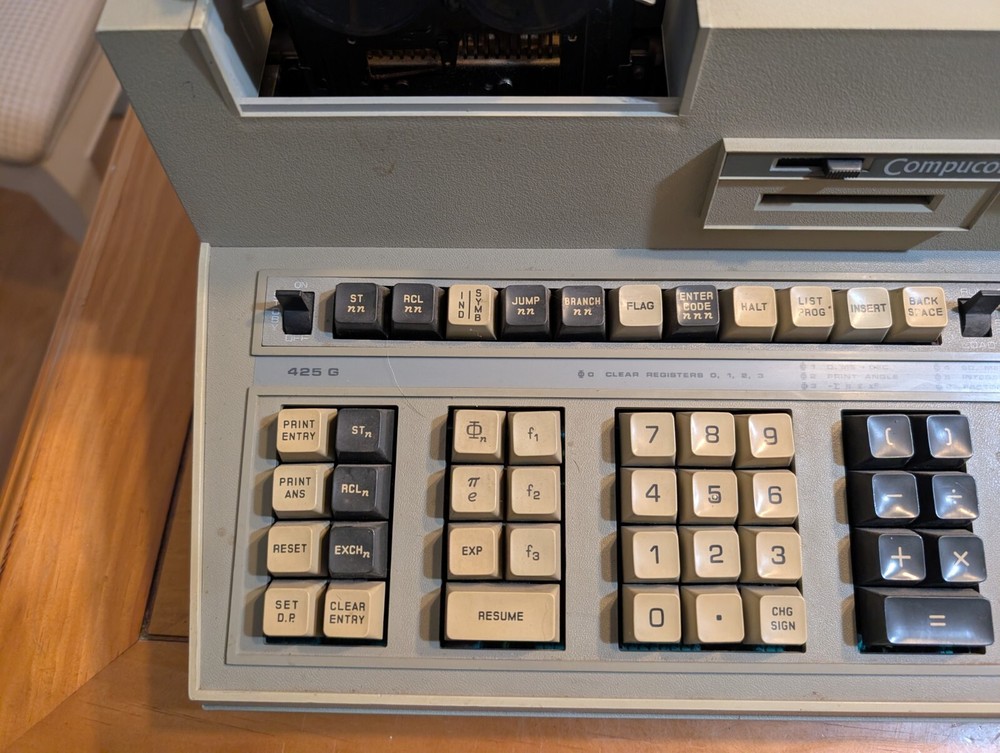 Compucorp 425G Scientist Programmable Printing Calculator Very Rare Computer