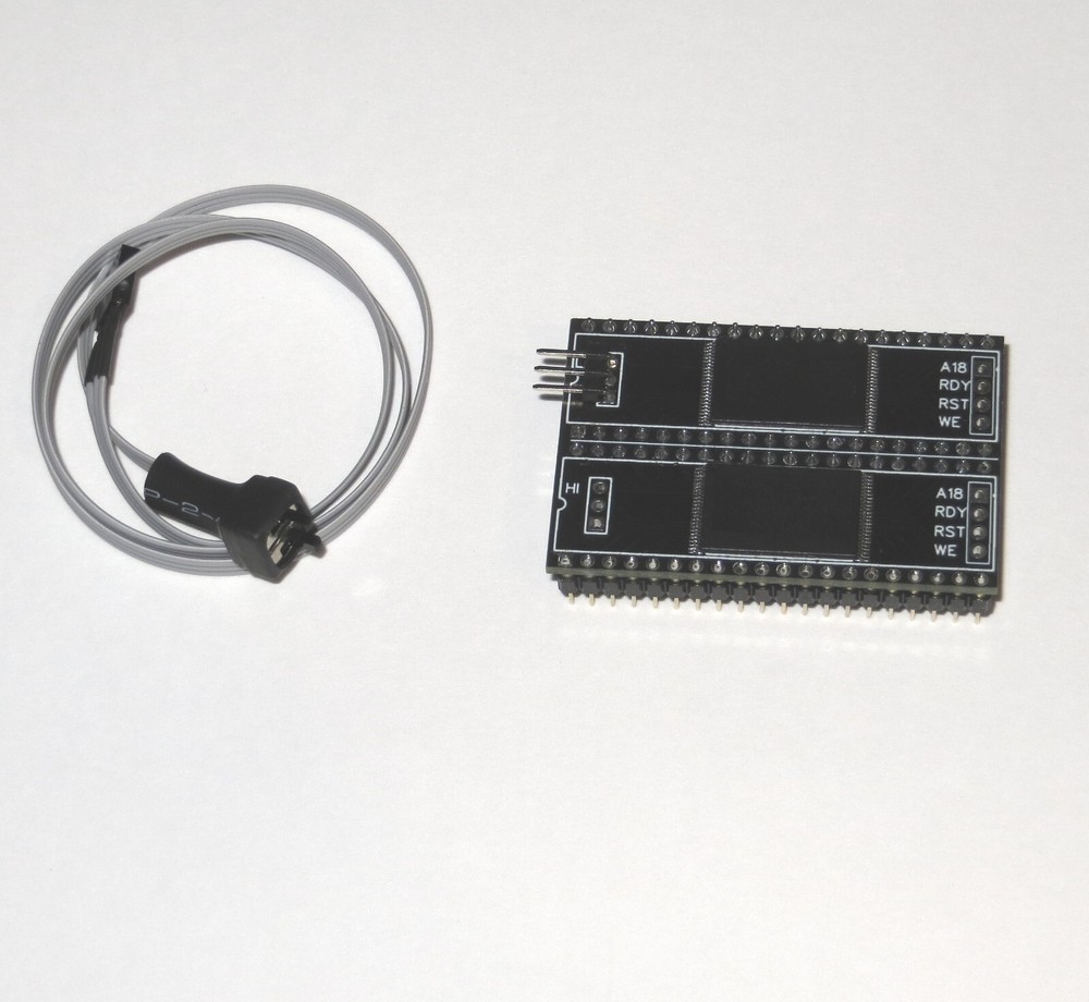 Amiga A1200 kickstart switcher (multirom) + four Kickstart ROM (reflash)
