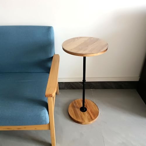 Round Side Table, Small End Tables for Small Spaces,Ideal As A Side Table Next