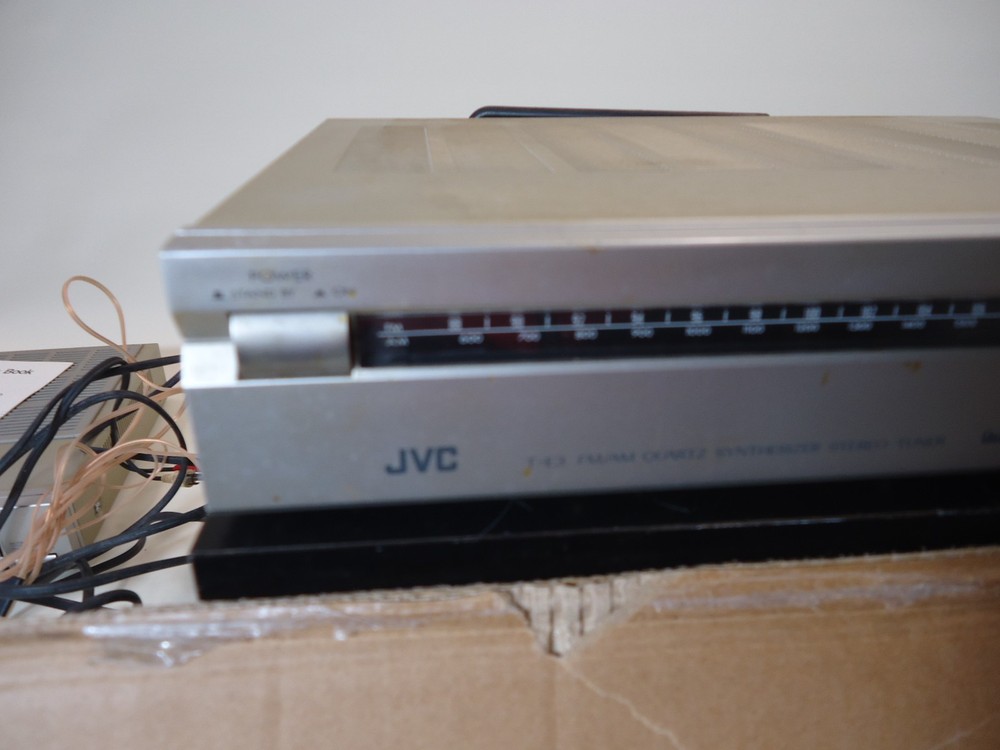 jvc t e3 tuner ,working, with manual