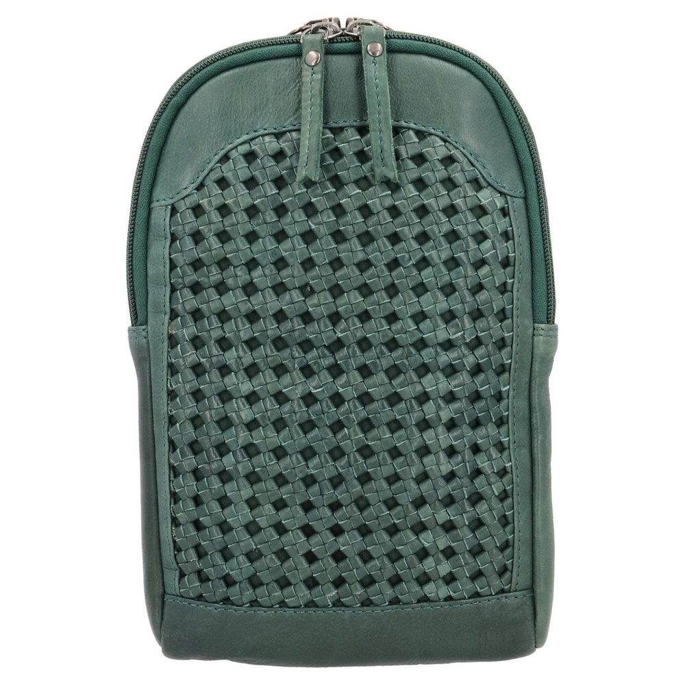 Concealed Carry Bristol Sling Leather Backpack by Lady Conceal