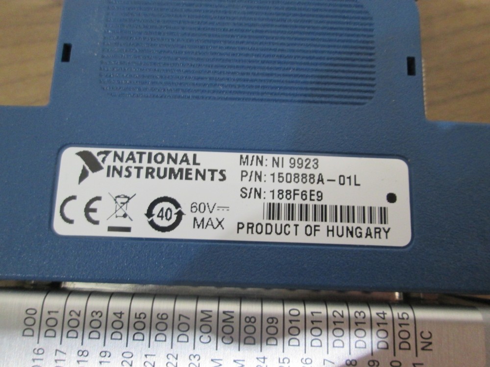 National Instruments, NI 9477, 32-Ch 5V- 60V Sinking Digital Output, Used