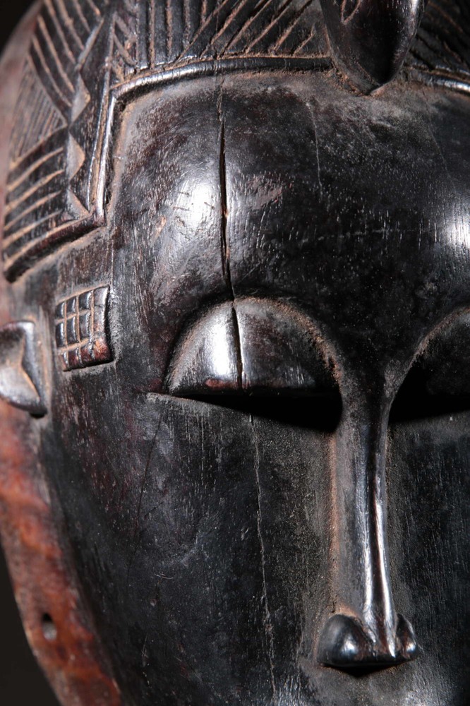 Mask African Mask Baoulé 1877