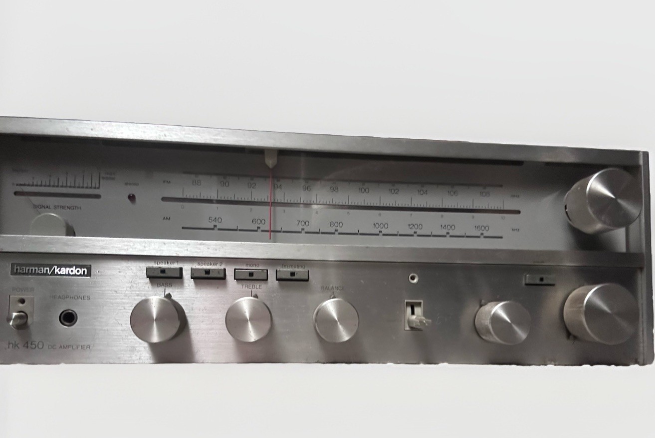 The Harman/Kardon HK 450. 1978. Classic Vintage Solid State