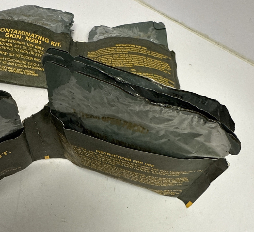 Decontaminating Kit Skin M291 12pc