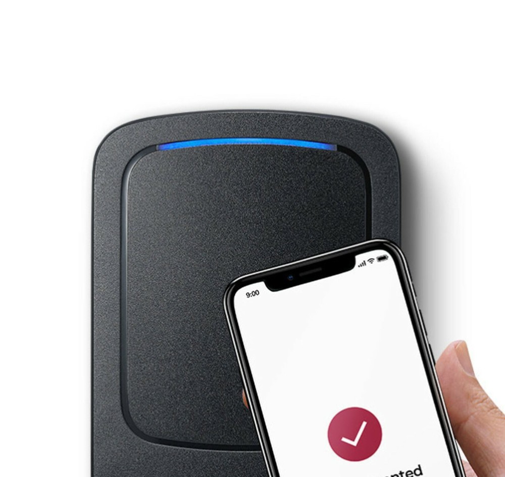 Suprema Xpass 2 XP2-MDPB Mullion-type outdoor Compact RFID Card Reader(Mullion)