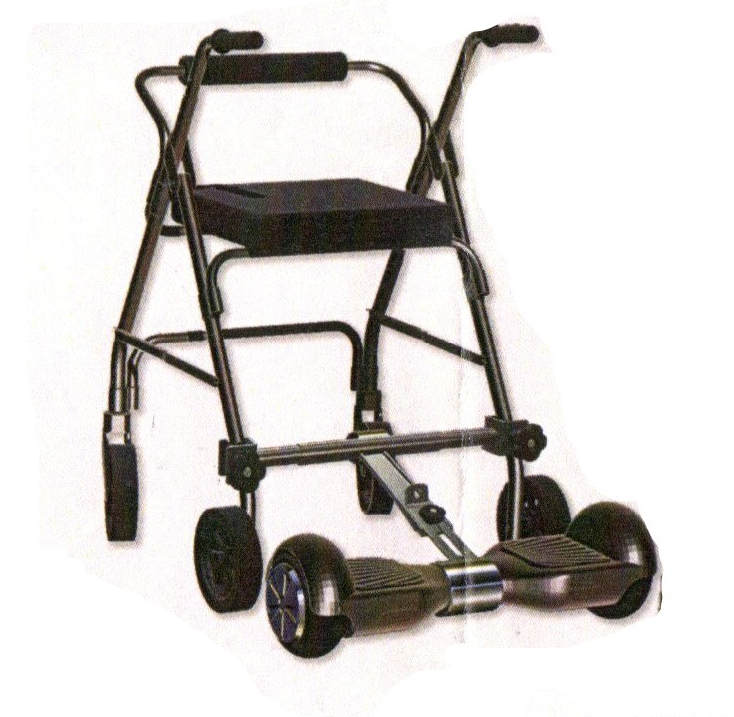 HOVER WALKER powered Mobility Walker Attachment