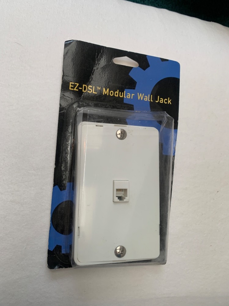 EZ-DSL Modular Wall Jack NEW IN BOX