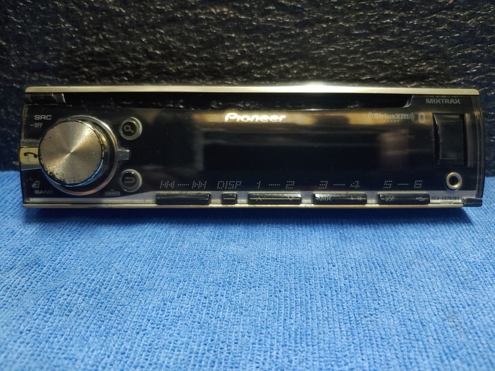 pioneer deh-x6700bs FACEPLATE tested