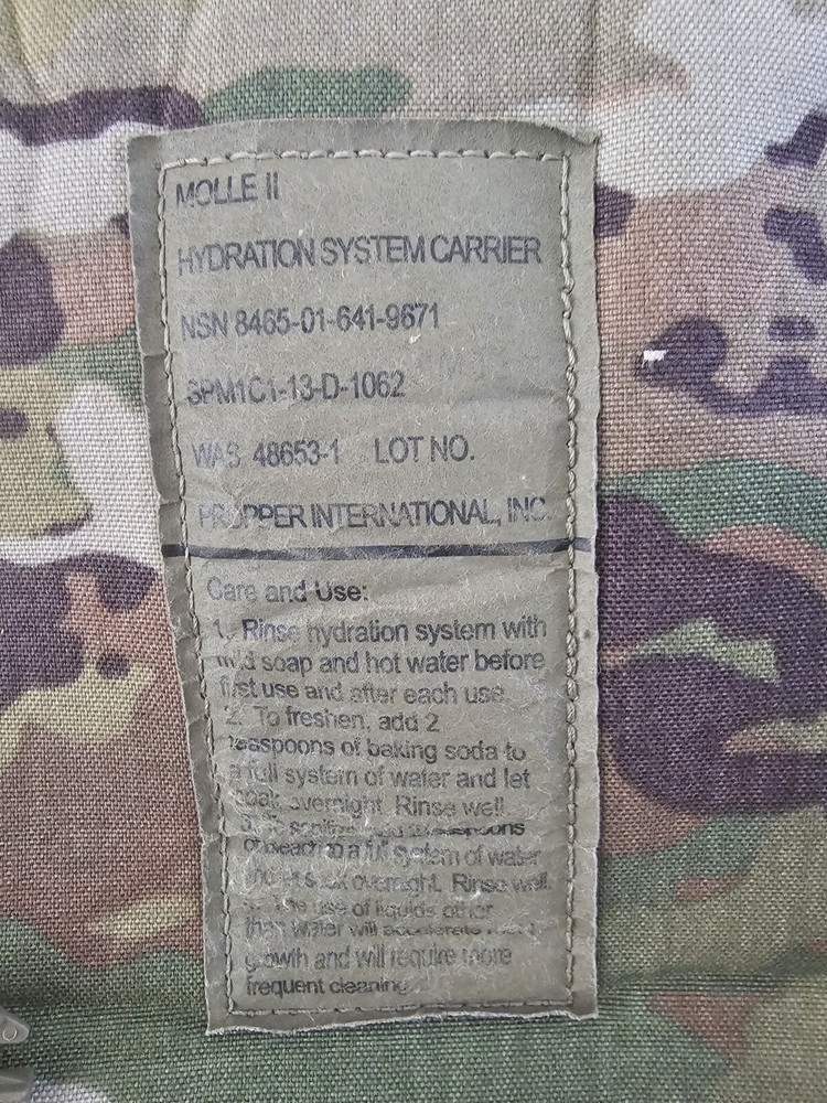 4 USGI OCP Camelbacks with New In plastic Bladders