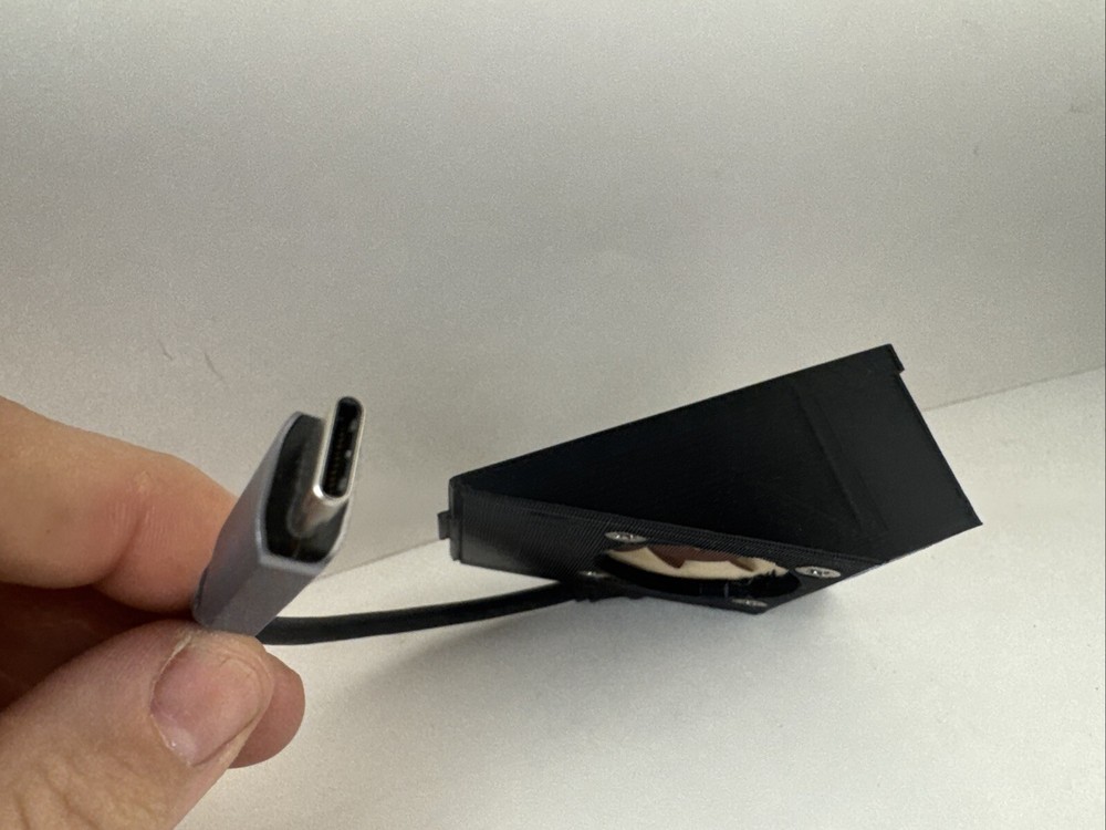 Custom Cooling Fan for Sony ZV-E1 Camera, Black Self Powered