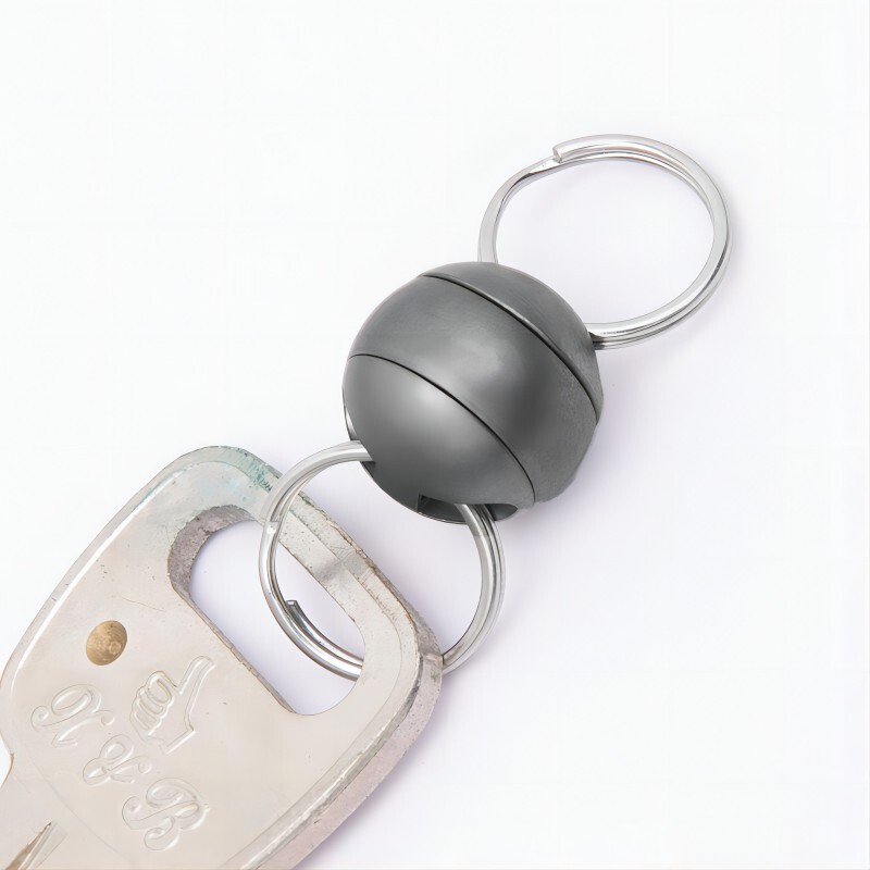 Titanium Swivel Keychain Double End Key Ring Connector Rotatable Key Holder Gift