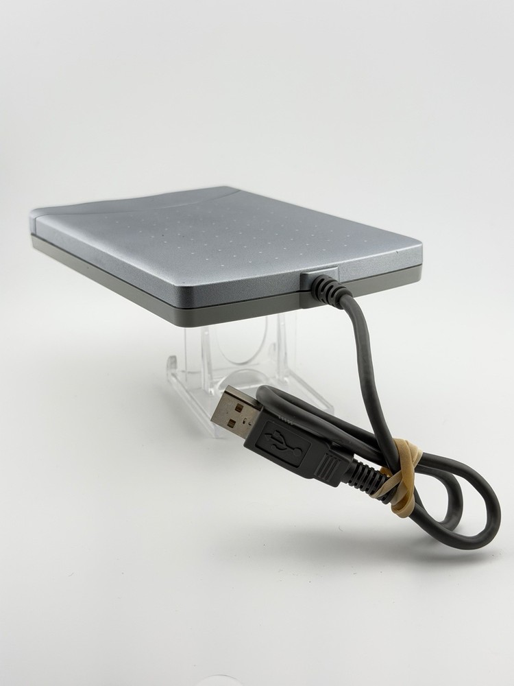 Fujitsu USB External Floppy Disk Drive FPCFDD12 Silver CP078720-01