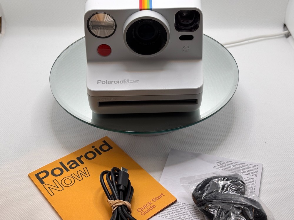 Polaroid Now Instant Camera | Modern Analog Camera with Autofocus -USB-C
