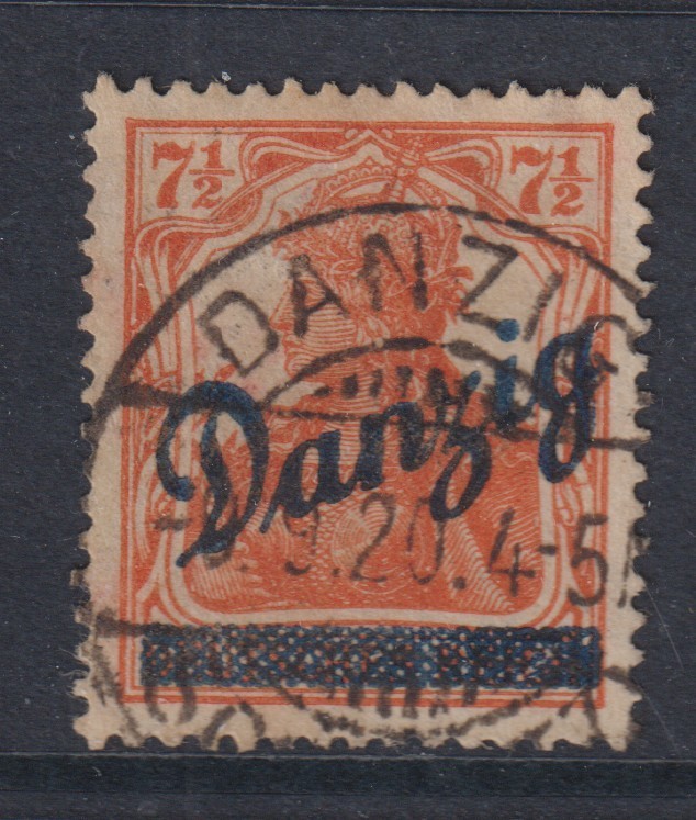 Danzig 1920 MI 35 CANC VF