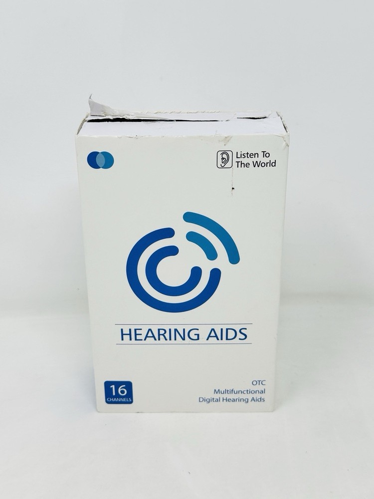 Hearing Aids OTC Multifunctional Digital Hearing Aids 16 CH Model 6116 EUC