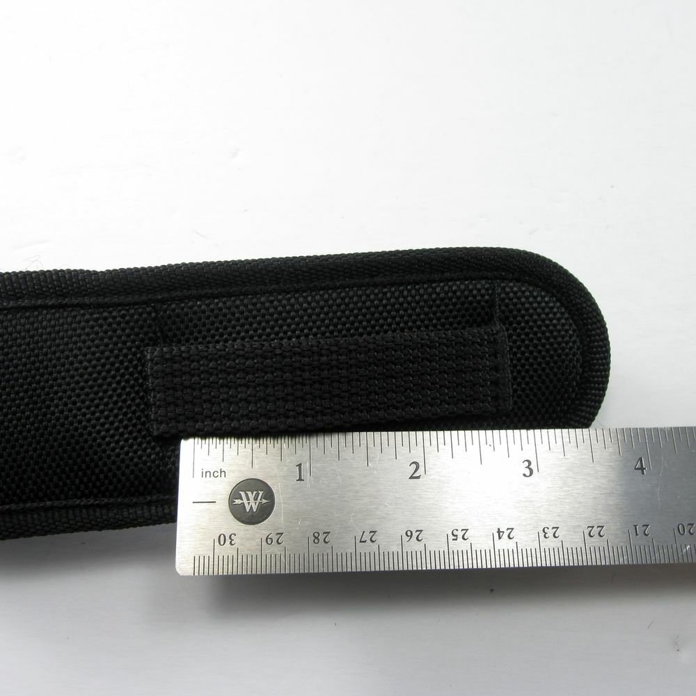 NEW Folding Knife Sheath Case Black Hard Box Reinforce Nylon for 5" Pocket Knife