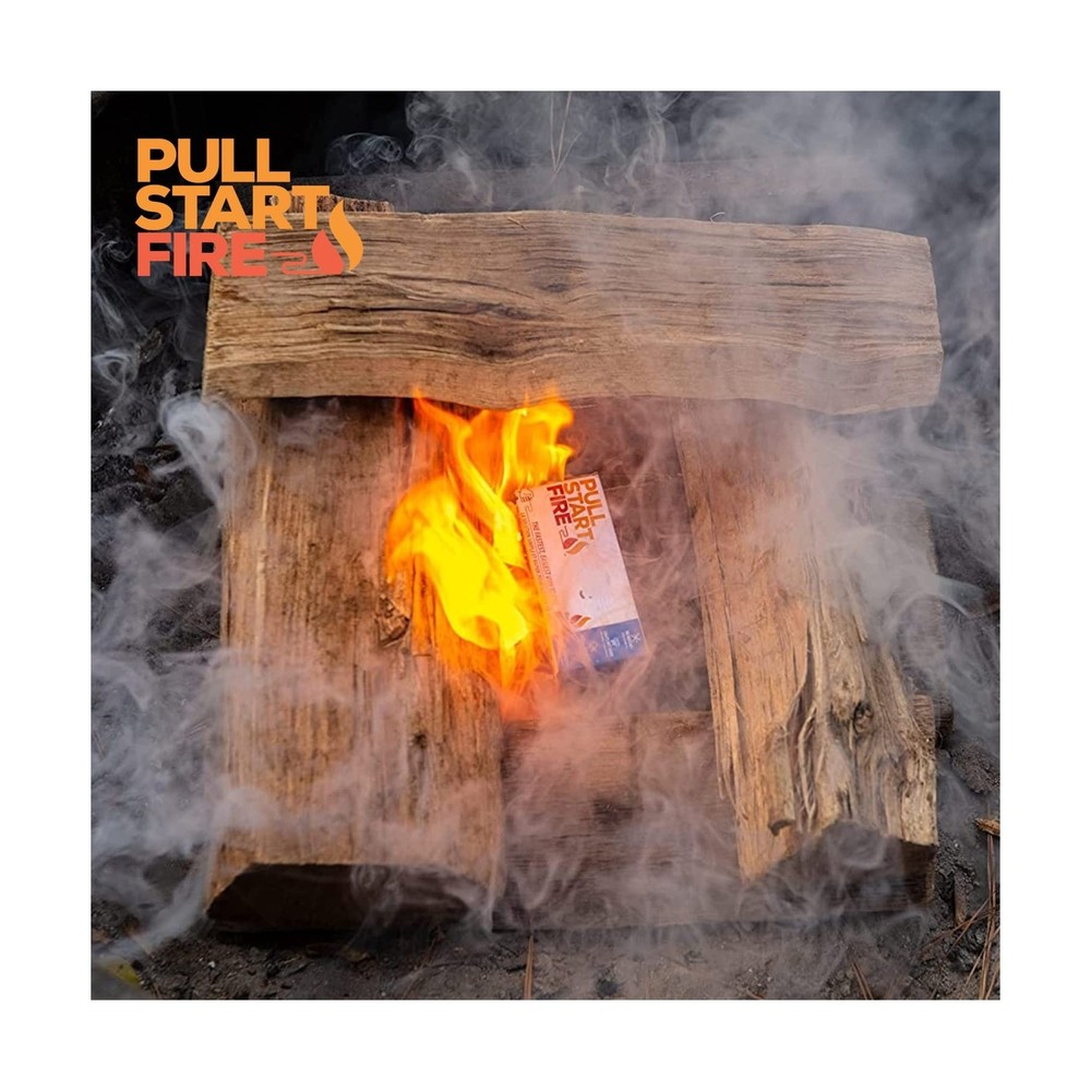 Pull Start Fire Pull String Firestarter | No Matches Required, Fire Starts in...