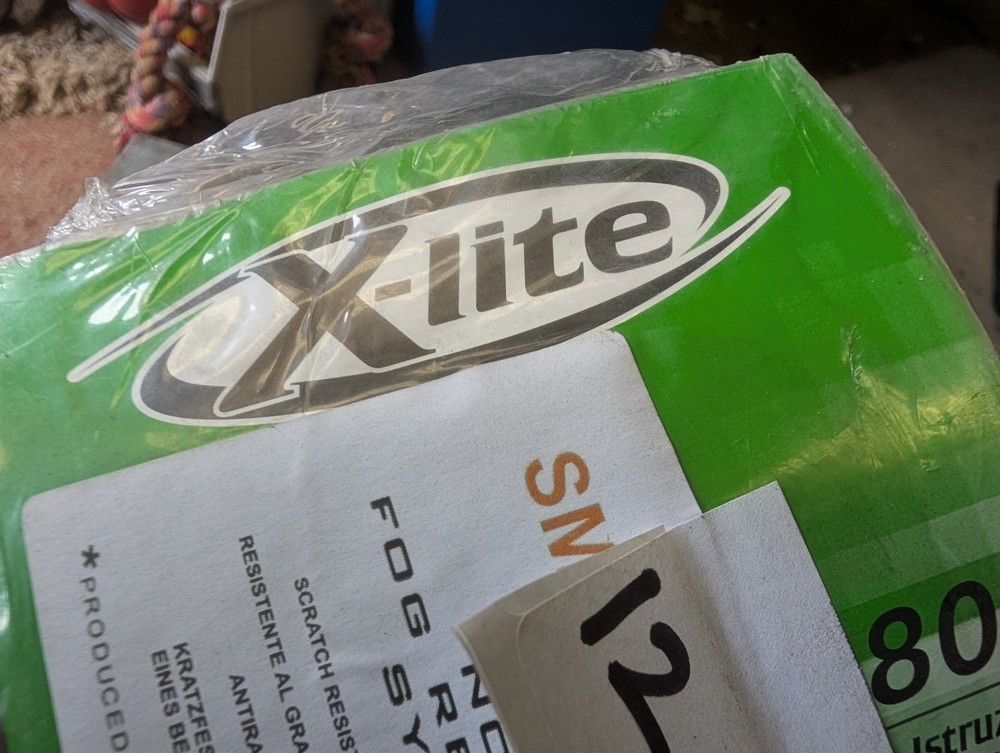 X-Lite 801 Visor NOS #WG11