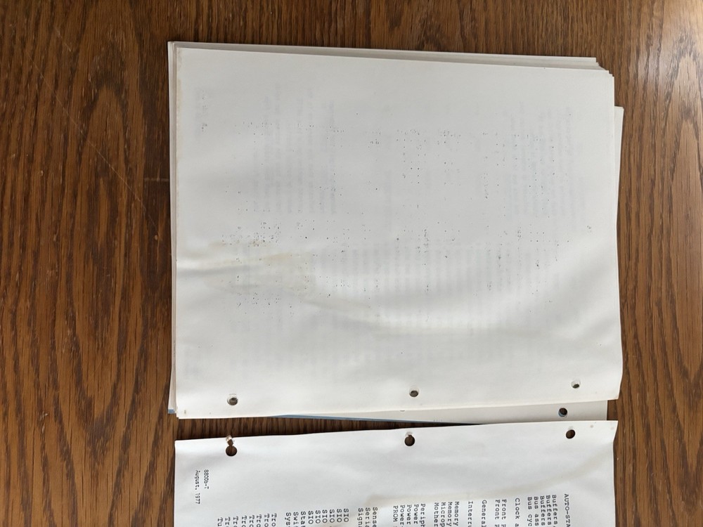 MITS Altair 8800b Documentation 8080 Turnkey Computer System Paper Work S100