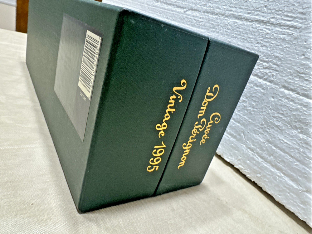 Don Perignon 1995 Original Box & Booklet Empty Box No Bottle
