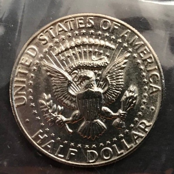 1981 P D Kennedy Half Dollar In Mint Cello