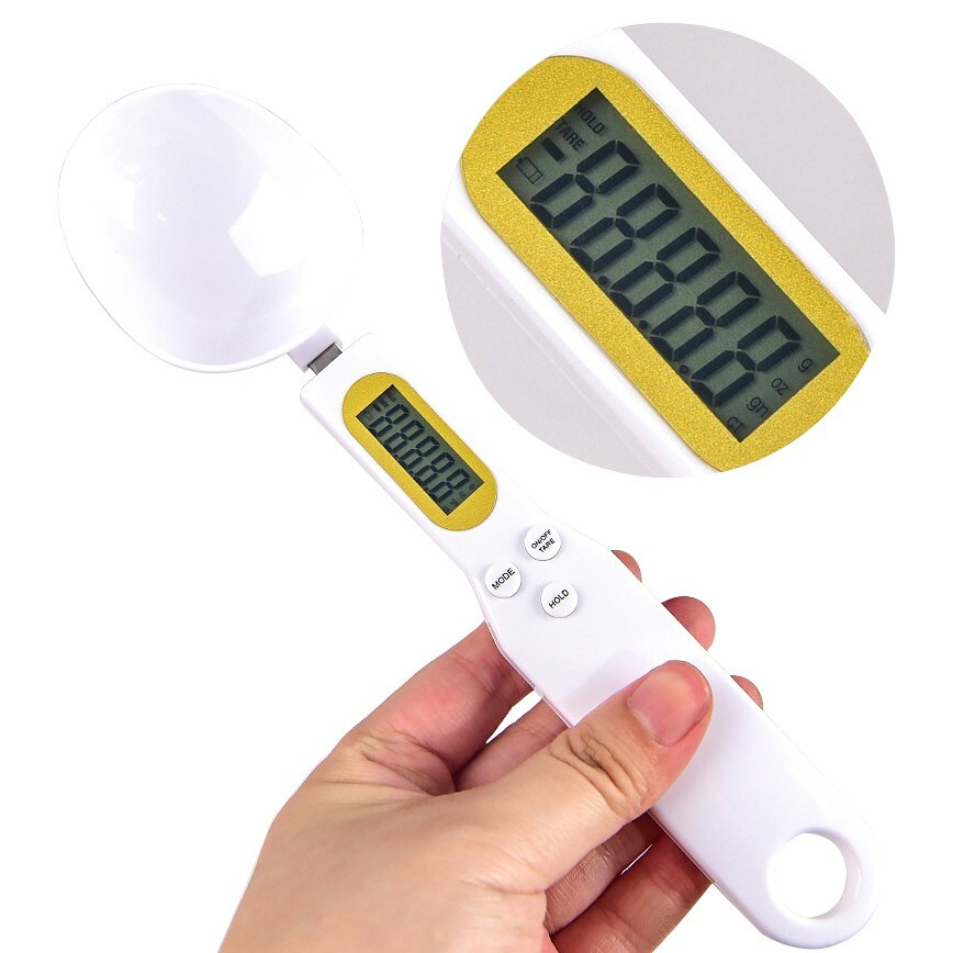 Electronic Mini Digital Spoon Scale Kitchen Lab Scale LCD Display Scoop 0.1-500g
