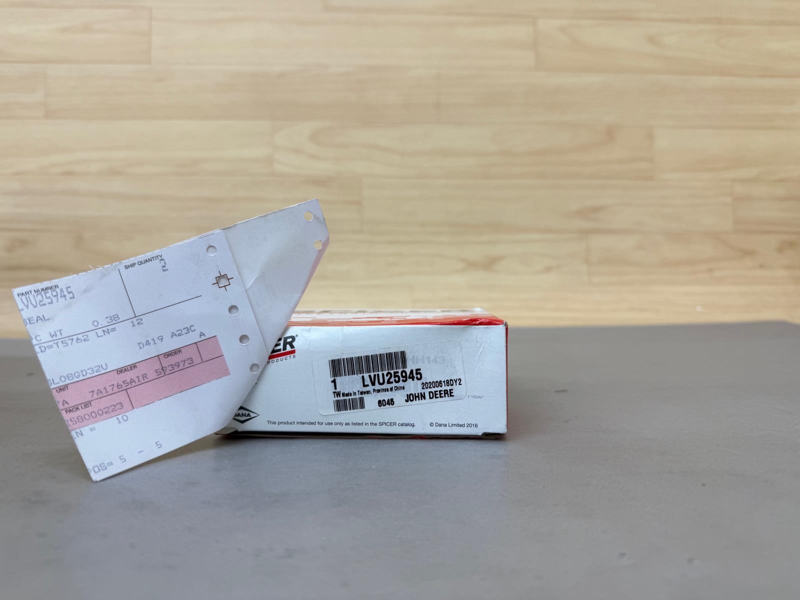 Spicer LVU25945 Internal Oil Seal For John Deere