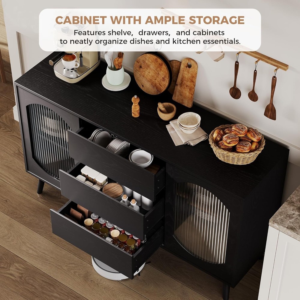 Sideboard Buffet Cabinet with Storage, Buffet Cabinet