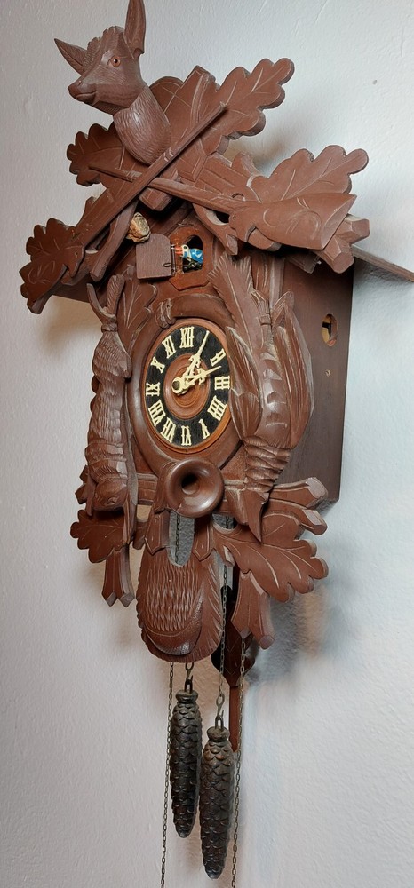 Antique German Black Forest Cuckoo Clock