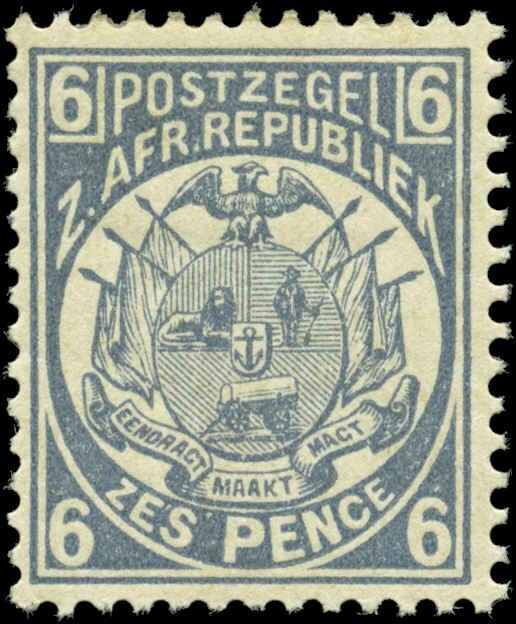 Transvaal Scott #130 FORGERY Mint Hinged  Perf 12 1/2