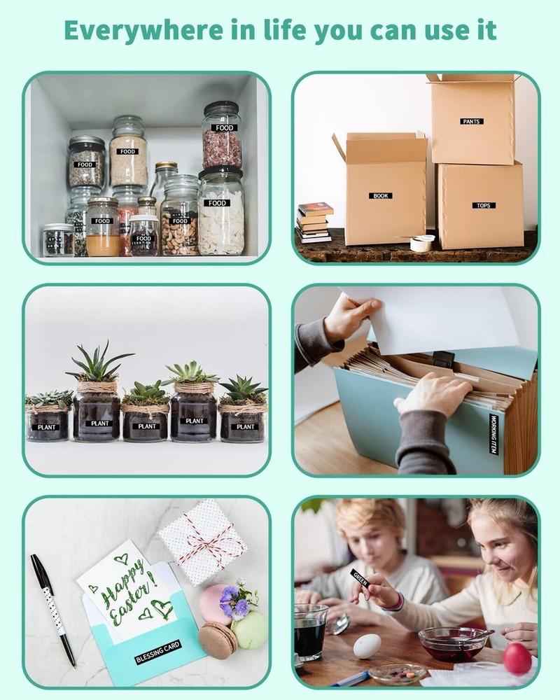 Phomemo Embossing Label Maker Machine with 6 Tape Portable Retro Embossed Writer