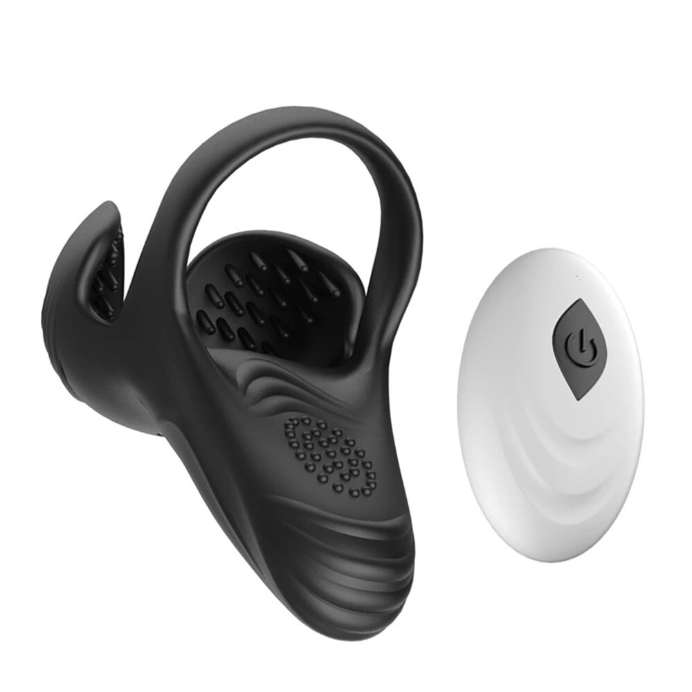 Electric Penis-Stretcher Enhancer Ball-Scrotum-Ring-Delay-Ejaculation Men 2Style