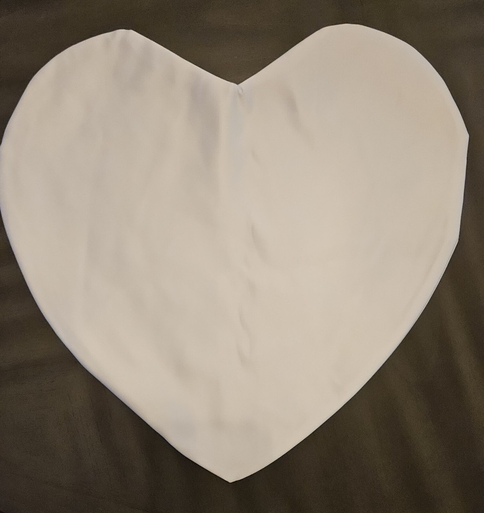 Heart Shape Pillow Case Cover Zippered