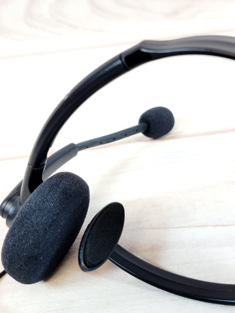 Genuine OEM Official Microsoft Chat Headset for Xbox 360