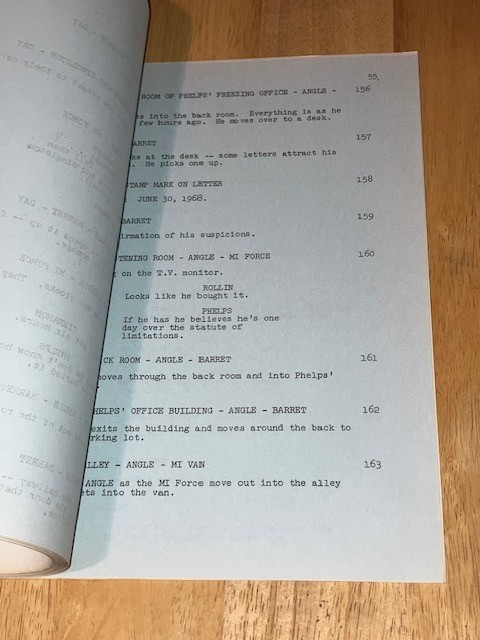 MISSION: IMPOSSIBLE script The Freeze (Immortality Raymond Barrett) FINAL DRAFT