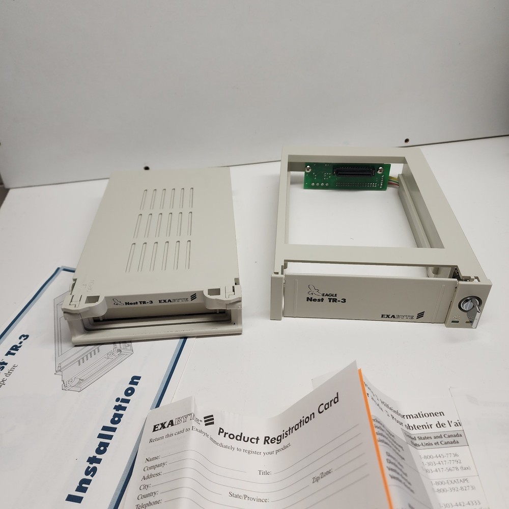 317302 Exabyte Eagle TR3 Internal Travan Tape Drive With Lockable Eagles Nest