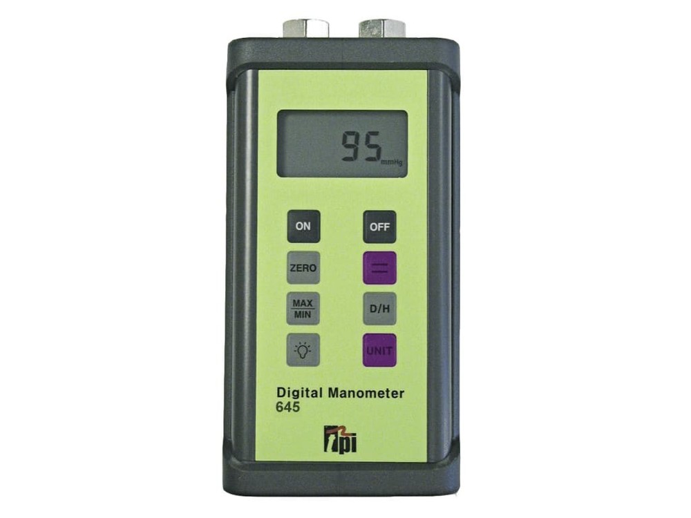 TPI 645 - Dual Input Differential Manometer