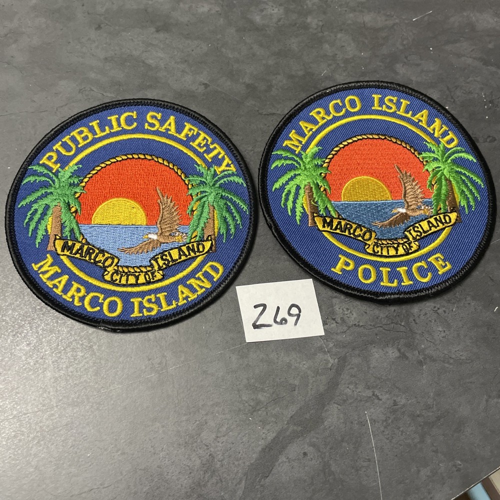 Marco Island FL Police Patch -269