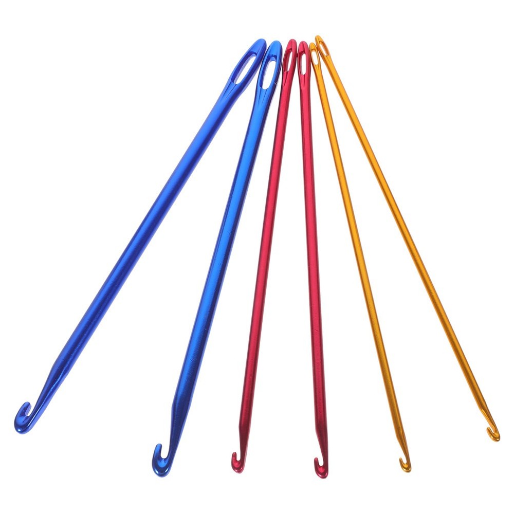 6 Pcs Needle Set Crochet Hook Knitting Dread 2.75 Needles for Beginners