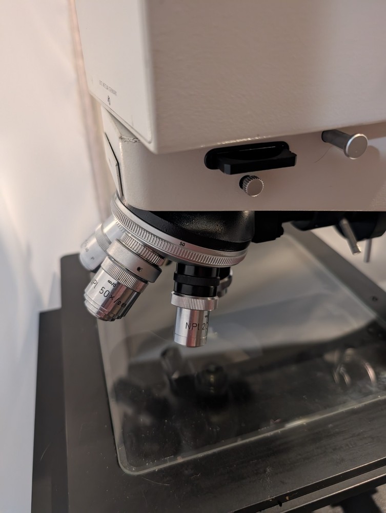 Leitz Wetzlar Metalloplan Microscope