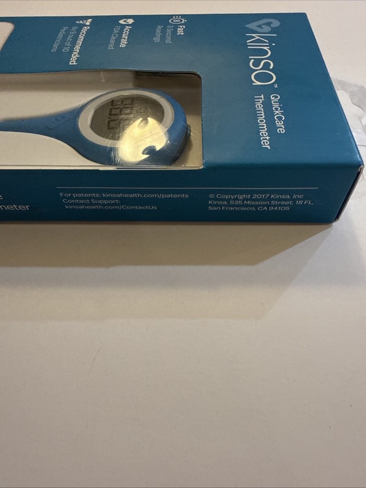 Kinsa KSA110 Quickcare Smart Digital Thermometer