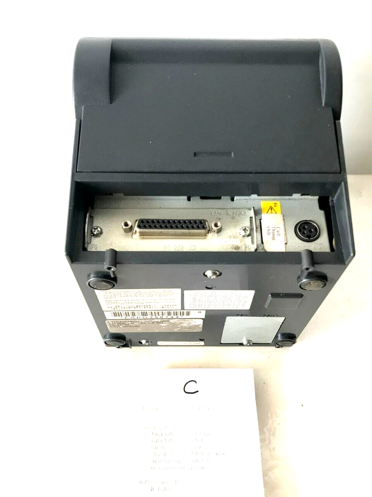 EPSON TM-T88III MODEL M129C THERMAL RECEIPT PRINTER 25 PIN SERIAL INTERFACE (C)