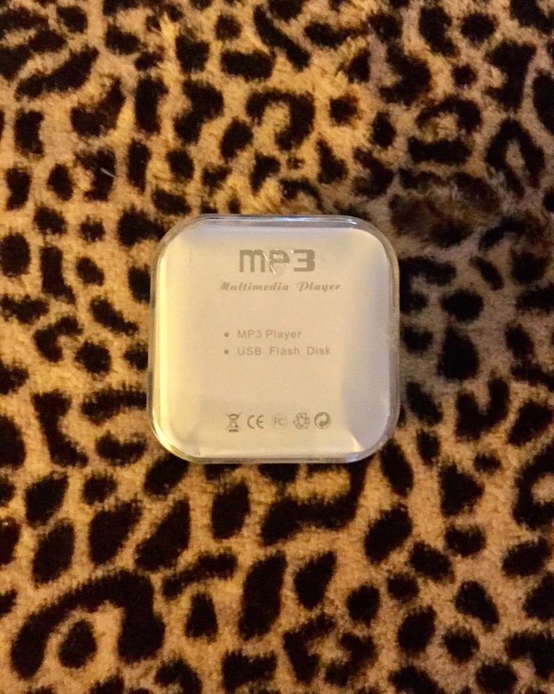 NIB mp3 player/USB Flash Disc silver