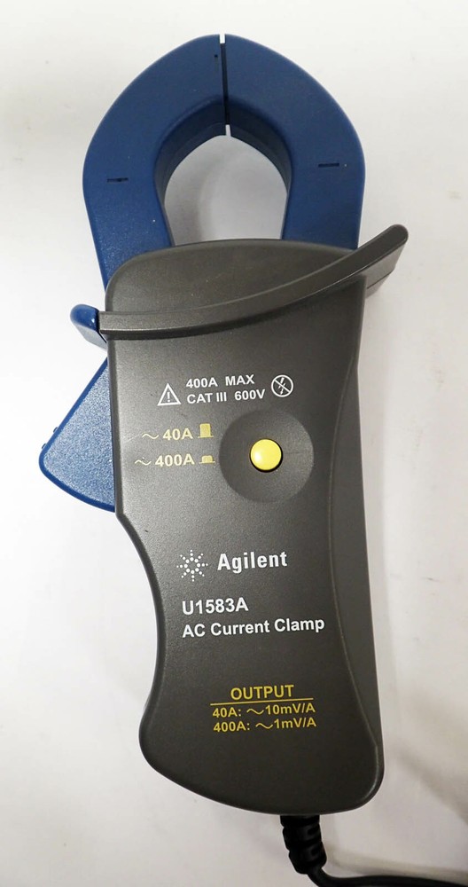 AGILENT U1583A AC CURRENT CLAMP DUAL RANGE 40A AND 400A TESTED